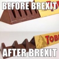 Brexit: Duurdere laptop en kleinere chocoladereep