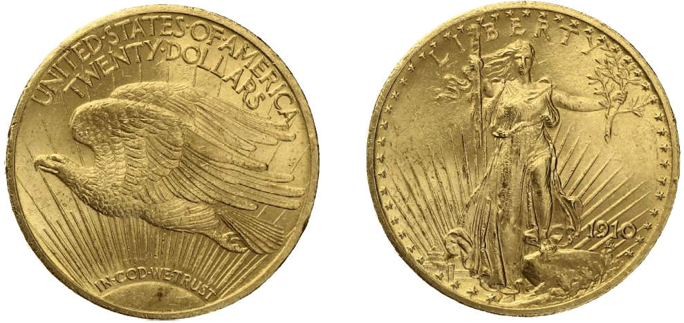 20-dollar-saint-gaudens-eagle-gold-gouden-munt