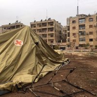 Russisch noodhospitaal Aleppo gebombardeerd