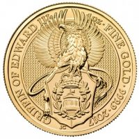 Nieuw: Queen’s Beast Griffin 2017 gouden munt